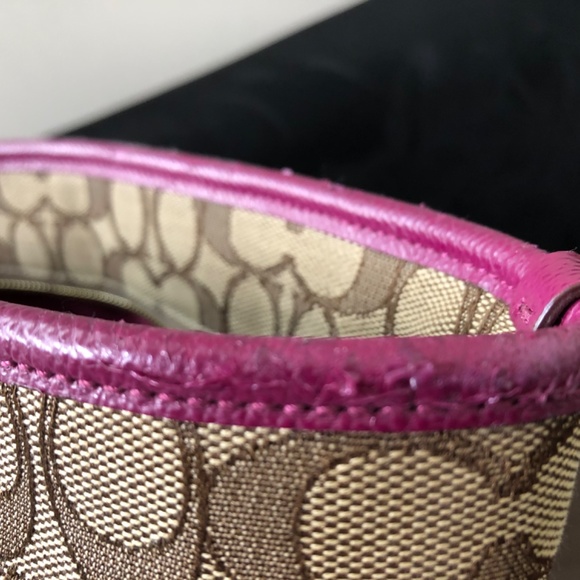 Coach satchel signature hot pink - Picture 6 of 6